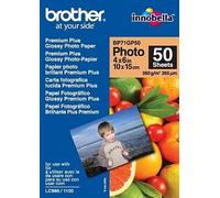 Papel fotográfico Premium blanco brillante (50 hojas) - BROTHER