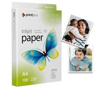 Papel fotográfico PrintPro de Colorway brillante, 230 g/m², 100 hojas, DIN A4, secado instantáneo, resistente al agua, para todas las impresoras de inyección de tinta