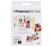 Papel Fotográfico Zink Premium 3.5x4.25" para Cámara Instantánea Pop - 20 Hojas Compatible