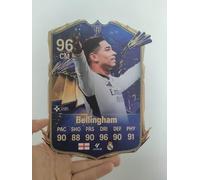 Papel FUT Jude Bellingham TOTY 96 EA FC 24 Ultimate Team impreso en material rígido moldeado
