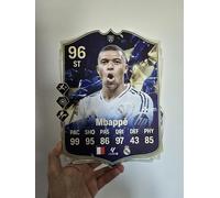 Papel FUT Mbappe 96 TOTY EA FC 25 Ultimate Team impreso en material rígido moldeado Team of the Year