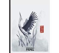 Papel Genkouyoushi: Cuaderno grande para aprender a escribir caligrafía japonesa | 120 páginas en blanco para practicar la escritura de Kana y Kanji | 21.6 x 27.9 cm