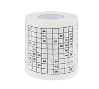 papel higiénico con de sudoku, y creativo