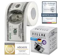 Papel higiénico en dólares estadounidenses Papel higiénico Artículo de broma sobre papel higiénico en dólares estadounidenses en caja de regalo (dólar)