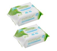 Papel Higiénico Húmedo WC Bosque Verde con Aloe Vera y Camomila - Pack 2 x 100 Toallitas