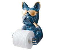 Papel higiénico montado en la pared - Porta papel higiénico para perros | Rollo de bombero con forma de perro | Porta servilleta de toalla de baño para baño y portavasos puerta de emergencia para