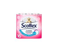 Papel Higiénico Scottex Doble Capa Pack 16 unidades