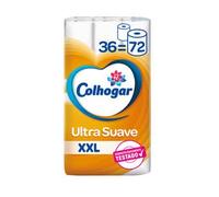 Papel higiénico Ultra suave XXL COLHOGAR 36 = 72
