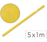 Papel kraft liderpapel amarillo rollo 5x1 mt