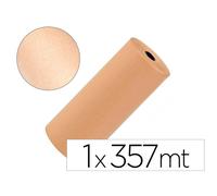 Papel kraft liderpapel marron bobina 1 mt x 357 mt especial para embalaje peso 25 kg - PK74