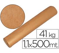 Papel Kraft Marrón 1.10 Mt X 500 Mts 41 Kg