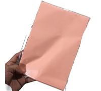 Papel Kraft Rollo 100 hojas/lote de papel de calco translúcido for caligrafía, escritura artesanal, copia de hoja de dibujo, papel tisú A5 de 210 * 140mm(Peach)