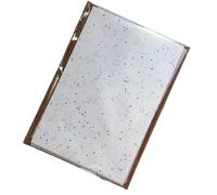 Papel Kraft Rollo 100 hojas/lote de papel de calco translúcido for caligrafía, escritura artesanal, copia de hoja de dibujo, papel tisú A5 de 210 * 140mm(Colorful dot white)