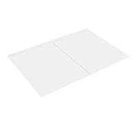 Papel liderpapel a4 80g/m2 liso microperforado en dos partes iguales paquete de 500 hojas - PA08