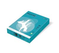 Papel maestro color A4 210 x 297 mm 80 g 500 fg azul claro fuerte ab48 mundos