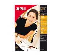 Papel mate apli 12626 - 120g - 210*297mm - 100 hojas