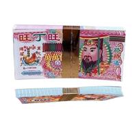 Papel Moneda Ancestral Joss | Papel Moneda Chino para Rituales | 100 Hojas Buena Suerte Suministros Para Rituales Del Festival Qingming Y Festival De Los Fantasmas
