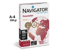 Papel NAVIGATOR Presentation 100 gr. Din-A4, Caja x2500 Hojas