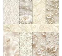 Papel para álbumes de recortes, 24 hojas de 4.1 x 5.8 pulgadas, suministros de álbumes de recortes, papel de decoupage de origami vívido de una sola cara para manualidades, tarjetas, diario de arte