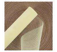 Papel para Envolver Ramo 50cm * 5 yardas flor Pakcaging papel malla regalo envoltura red hilo flor envoltura suave tul ramo Floral envoltura rollo(Beige)
