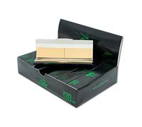 Papel para Fumar Extra Largo XL 130mm King Size Slim sin Blanquear con Filtro Cartón Incluidos | Jeffriz | Rolling Paper Marrón Natural Combustión Lenta | 28 Libritos de 32 Hojas + Tips Boquilla