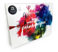 Papel Para Impresión De Acuarela Líquida Ecoline Royal Talens A4 75 Hojas 150gsm