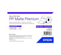 Rollo etiquetas Epson Mate Polipropileno Premium 76 x 127 mm