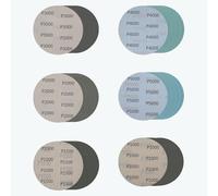 Papel para lijar carrocería, 24 unidades disco abrasivo 125 mm, papel de lija 1000/1500/2000/3000/4000/5000, abrasivo automático redondo grano, disco lijadora seca al agua para metal madera