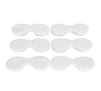 Papel para máscara de ojos, 600 piezas de algodón desechable, máscara de ojos DIY, hoja de máscara de ojos para salón de belleza para hidratar para mujer
