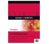 Papel Para Pintura Al Óleo Daler Rowney Georgian - 290gsm - 14" x 10" - 12 Hojas