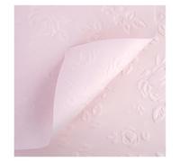 Papel para Ramos de Flores 10 Uds. 58 * 58cm papel de embalaje en relieve forma flor ramo papeles con patrón Floral 3D Para la fiesta(58X58cm color26)