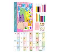 Papel para rascar en - Juego de pintura para rascar, kit de artesanía creativa | Papel para rascar para, artesanía ligera para rascar arcoíris, divertido juego de arte de rascar