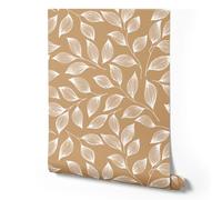 Papel para renovar muebles | Revestimiento autoadhesivo para armarios, puertas, frentes, estanterías, mesas y cómodas - 50x100cm - Armonía frondosa