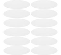 Papel para Tarjetas Redondo Blanco de Cartulina, Manualidades DIY | No se Rasga Fácil, Plegable, para Profesores y Familias, Campamento y Cumpleaños