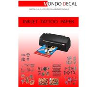 PAPEL PARA TATUAJE TEMPORAL, 1 KIT TAMAÑO A4, IMPRESION INKJET