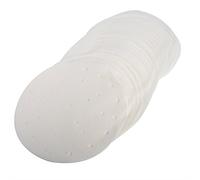 Papel para Vaporera de Bambú 50 Pcs, No Adhesivo, 10 Pulgadas, Resistente al Calor y Antihumedad - Ligero y Transpirable, Perfecto para Cocina y Restaurante (10 pulgadas)