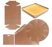 Papel pergamino | Herramientas reutilizables antiadherentes de alimenticio | Forros de papel para freidora de aire, para el hogar, patio, jardín, camping, barbacoa, picnic, freidora, hornos de