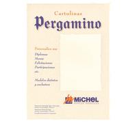 Papel Pergamino MICHEL Din-A4 160 gr. Crema, Pack x25 Hojas