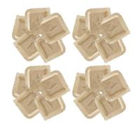 Papel pergamino para freidora de aire, 20 piezas antiadherentes a prueba de fugas, papel de cesta de freidora de aire para cocina, forros redondos precortados, resistente al calor hasta 220.0 °C para