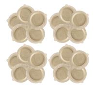 Papel pergamino para freidora de aire, 20 piezas antiadherentes a prueba de fugas, papel de cesta de freidora de aire para cocina, forros redondos precortados, resistente al calor hasta 220.0 °C para