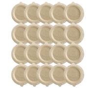 Papel pergamino para freidora de aire, 20 piezas antiadherentes a prueba de fugas, papel de cesta de freidora de aire para cocina, forros redondos precortados, resistente al calor hasta 220.0 °C para