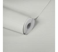 Papel Pintable Con Patrón De Líneas En Zickzack - 25,00 m x 1,06 m