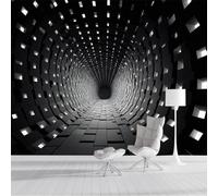 Papel Pintado 3D Escena Túnel Block 250 × 175 Cm Fotomurales Tejido No Tejido,Realismo Papel Tapiz Grande Murales Fotográfico Tecnología Moderna Decoración De Paredes