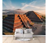 Papel Pintado 3D Ruinas De Una Ciudad Antigua 300x210 cm Fotomurales Tejido No Tejido, Papel Tapiz Grande Murales Fotográfico Moderno Decoración de Paredes