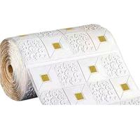 Papel Pintado Aislante Papel pintado decorativo con diseño de ladrillo, impermeable y resistente a la humedad, for pared fondo sala estar, dormitorio cocina para Paredes Interiores(Color 2,70CM X 10M)