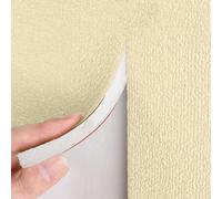 Papel Pintado Aislante Termico Autoadhesivo Pared, Placas Antihumedad para Paredes Interior, Revestimiento Pared XPE - Aislante Acustico y Reducción de Ruido(Yellow 9mm,50 x 5000 cm)