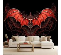 Papel Pintado Alas Fotomurales Pared Ángel Tejido No Tejido Decorativos Murales Fotográfico Minimalismo XXL Moderno Decoración de Paredes 3D Tv Fondo Dormitorio (300x210 cm)