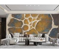 Papel Pintado Arte Moderno Bloque Terrestre Pintura De Mármol TV Sofá Fondo Pared Dormitorio Sala De Estar Estudio Mural,3D,250x175cm