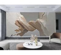 Papel Pintado Arte Moderno Escultura De Yeso Pintura En Relieve Gris TV Sofá Fondo Pared Dormitorio Sala De Estar Estudio Mural,3D,250x175cm