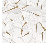 Papel Pintado Autoadhesivo Adhesivo Mármol Geometría Moderno Abstracto Papel Pintado Tejido No Tejido para Decoración de Paredes en Baño, Sala de Estar, Dormitorio y Muebles de Cocina 44x500 cm A-52